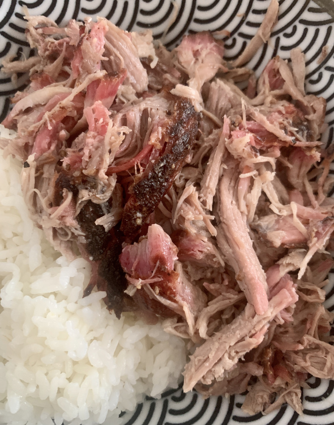 Banana Leaf Wrapped Kalua Pork (Grill Method) Coconut & Lime