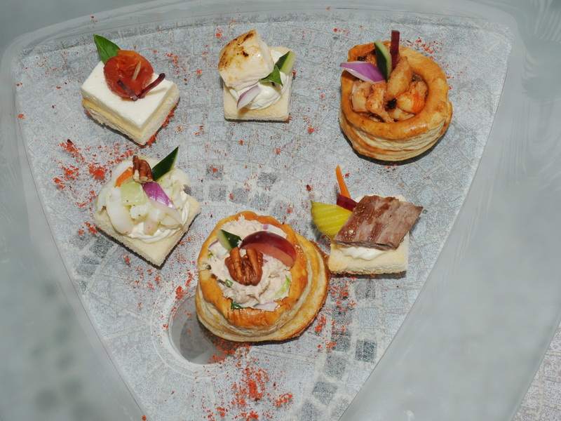  Appetizers, Canapes, starter, Dips and Hors d'Oeuvres aboard of our Catamarans