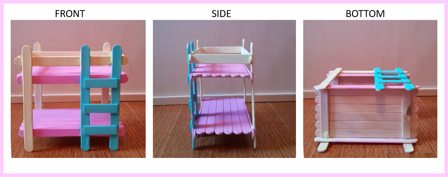 What I Love Today DIY L.O.L Doll Furniture out of Popsicle Sticks