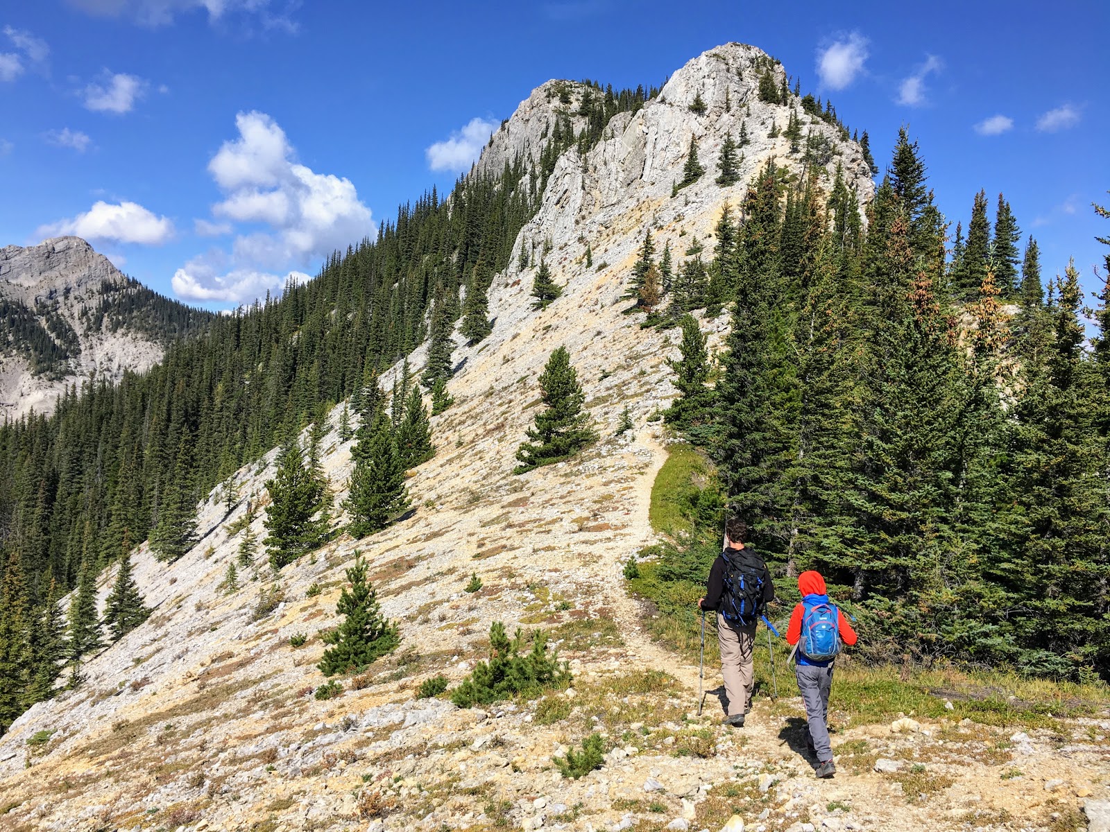 Family Adventures in the Canadian Rockies Mount Baldy Double Summit