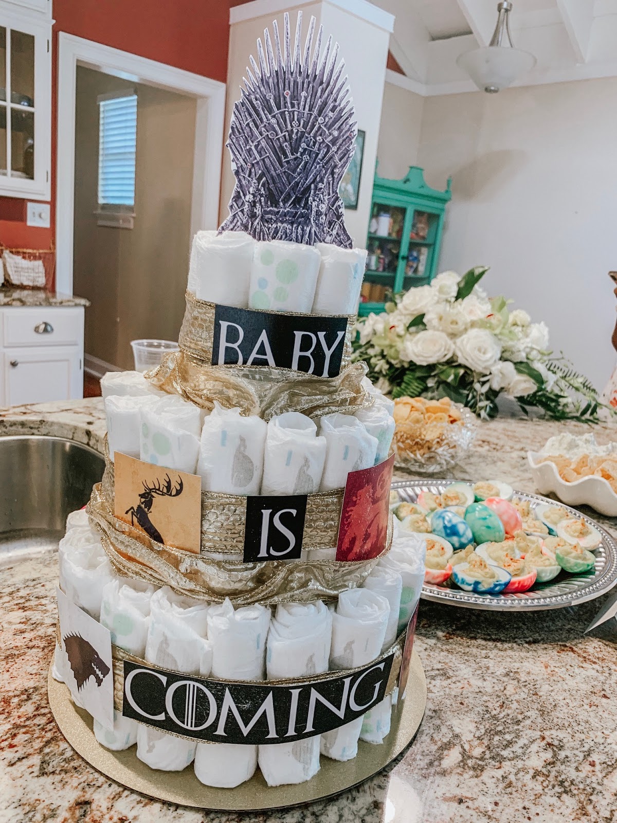 game of thrones themed baby shower