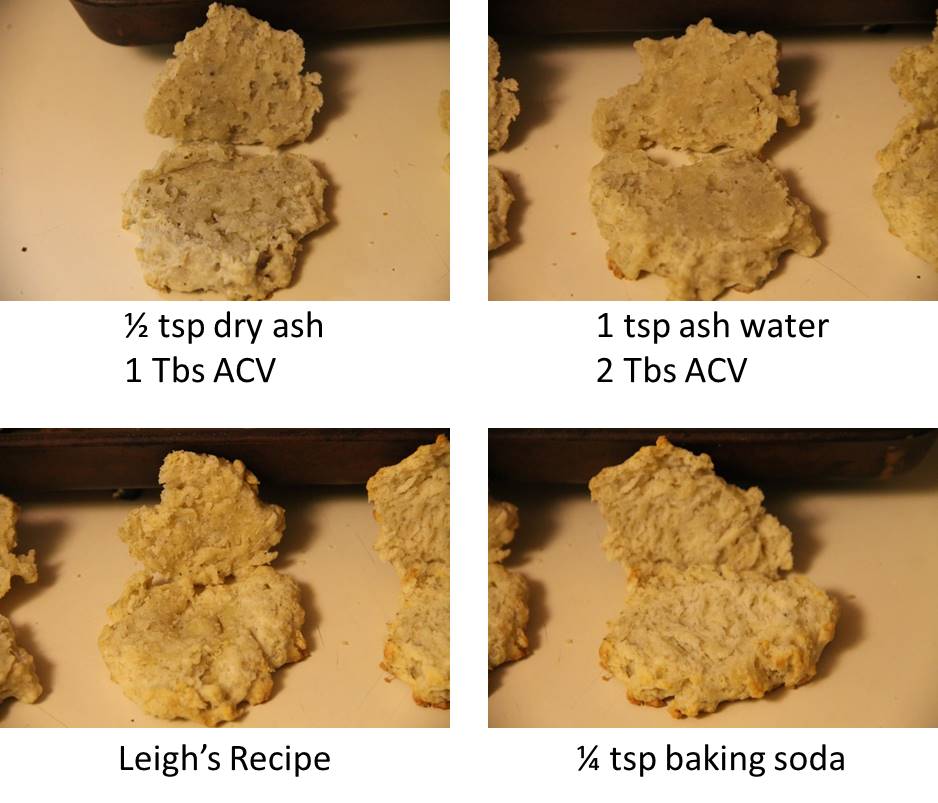 The Homestead Laboratory Wood Ash LeaveningBiscuit Baking Time!