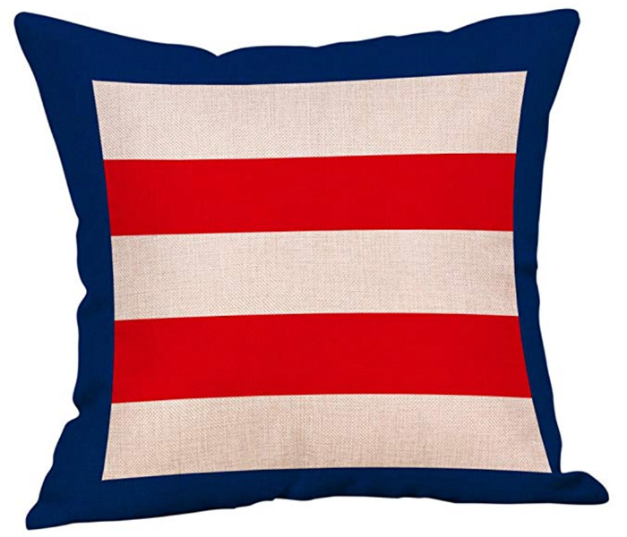 Striped Nautical Pillow