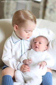 PRINCE GEORGE DOTES ON LITTLE SISTER, PRINCESS CED.
