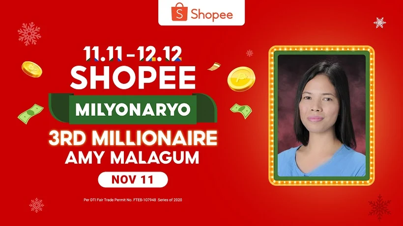 Public School Teacher wins Shopee Milyonaryo’s P1M Jackpot Prize