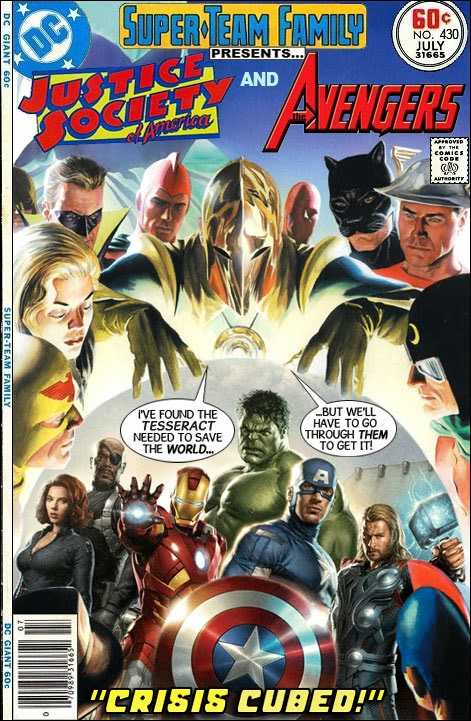 The Justice Society And The Avengers