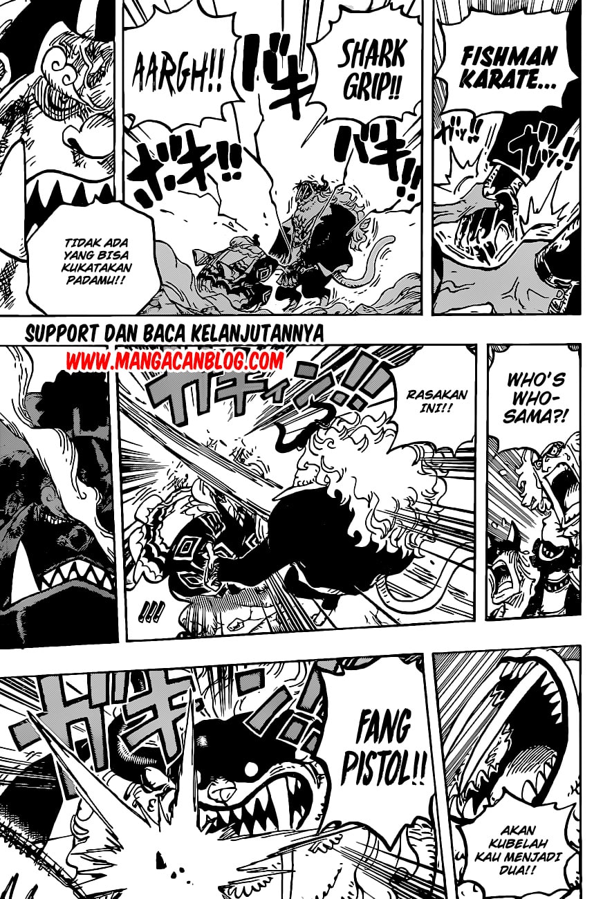 Manga One Piece Chapter 1018 Bahasa Indonesia