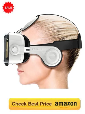 VR Headset for Mobile Phones - Inbuilt Headphones