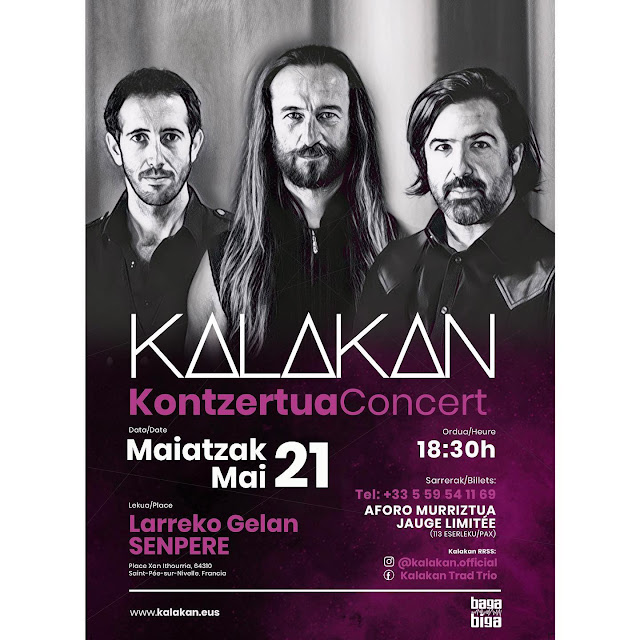 KALAKAN en concert Saint Pé sur Nivelle 2021