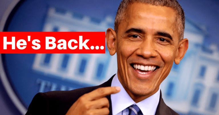 Obama Crashes Back Into The Political Scene – Now He Wants To Change Your District Voting Lines