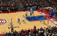NBA 2K13 Detroit Pistons Court Patch