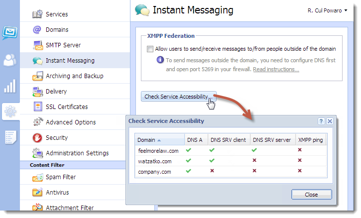 XMPP клиент. Instant messaging service. Kerio connect 10.0.1. XMPP SRV DNS. Instant messaging
