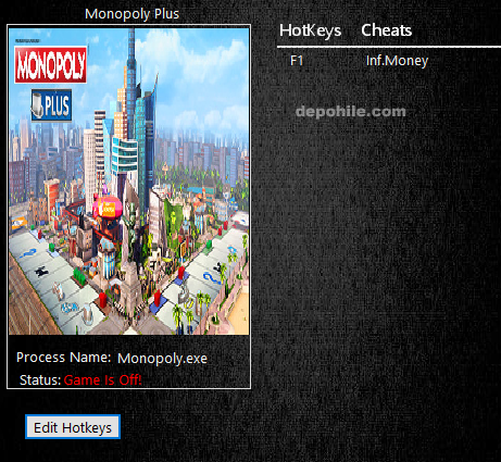 Monopoly Plus (PC) Oyunu Sınırsız Para +1 Trainer Hilesi