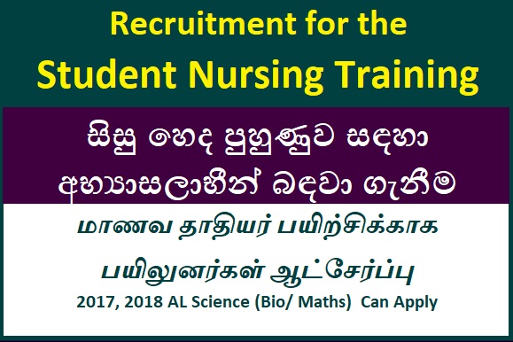 Onine Application : Student Nursing Training (Health Ministry)