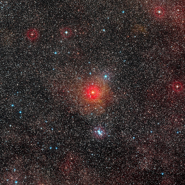 HR 5171 A - The Largest Yellow Star