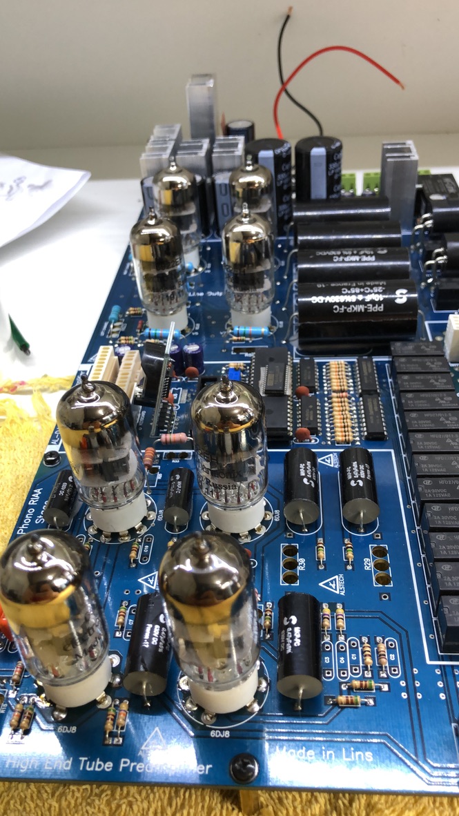 ALSTECH ALDJx8 Préamplificador Valvulado High End Full Balanceado com