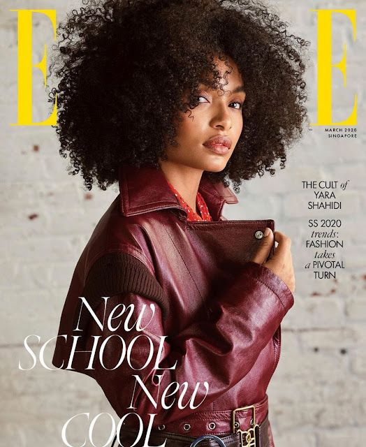 Yara Shahidi Featured In Elle Magazine - Singapore March 2020