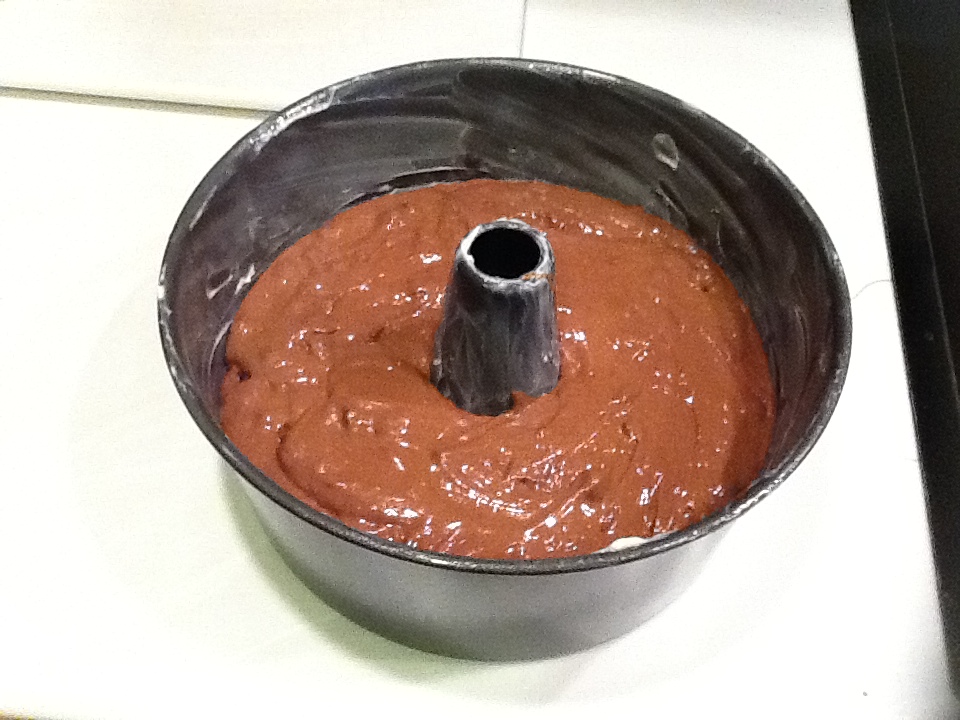 ShaRach cooking Chocolate cake