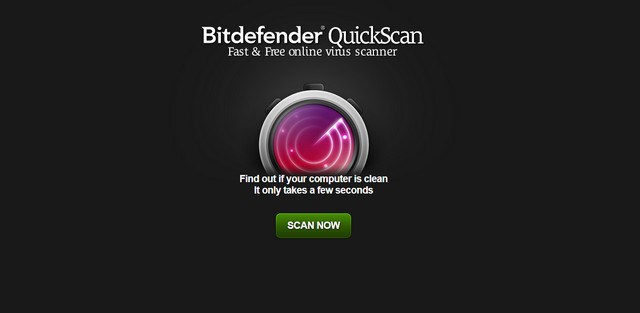 BitDefender Quick Scan