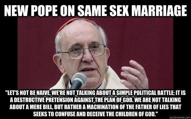 Pope Gay Marriage 29