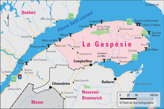 LE COQ PICORE: LA GASPÉSIE