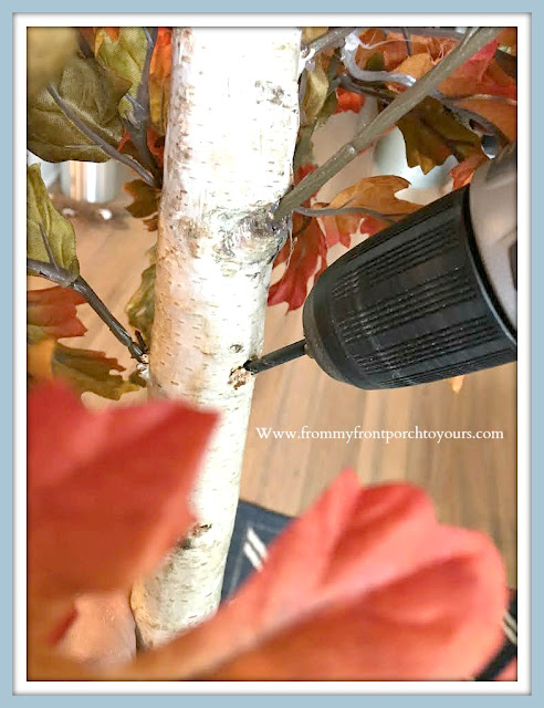 DIY Fall Tree Tutorial-FromMy Front Porch To Yours