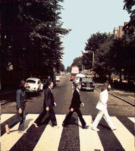  Abbey Road Zebra Crossing 