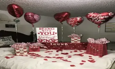 Valentine gift presentation for your husband