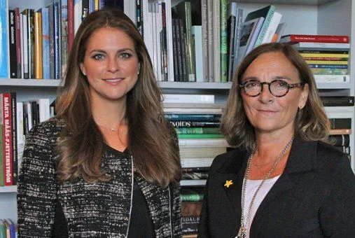 Princess Madeleine  had a meeting with the secretary general of Min Stora Dag