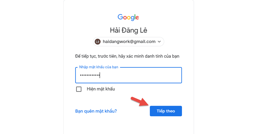 Cách bật bảo mật 2 lớp cho Gmail