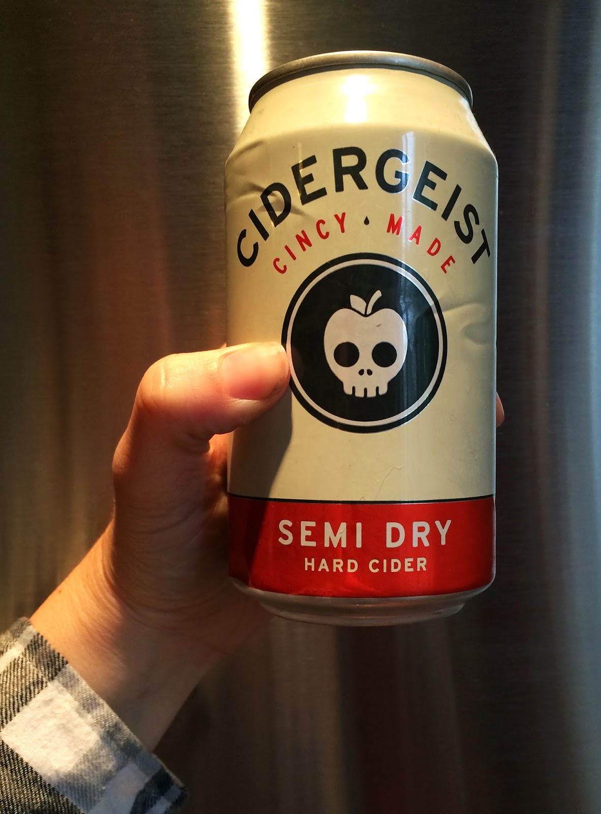 Along Came a Cider Cider Review Cidergeist Semi Dry Hard Cider