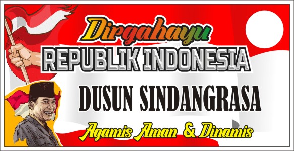 Download Contoh Spanduk HUT RI ke74.cdr KARYAKU