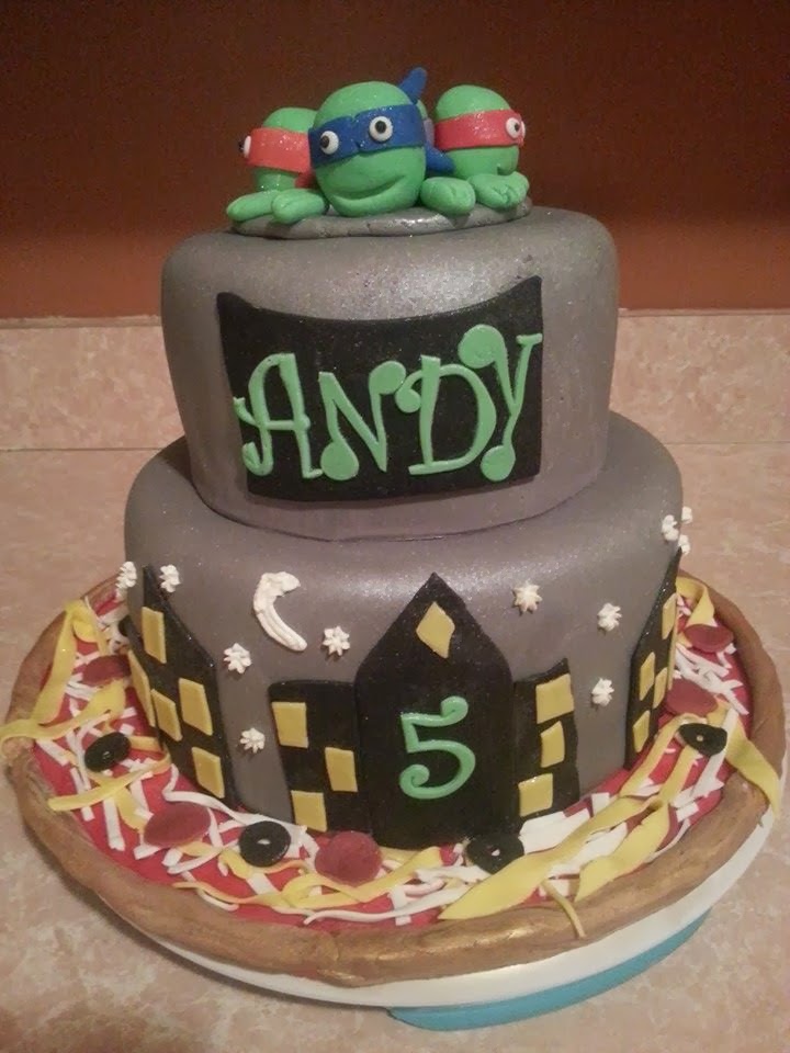 Brooklyn's Finest Baking: Ninja Turtle Cake