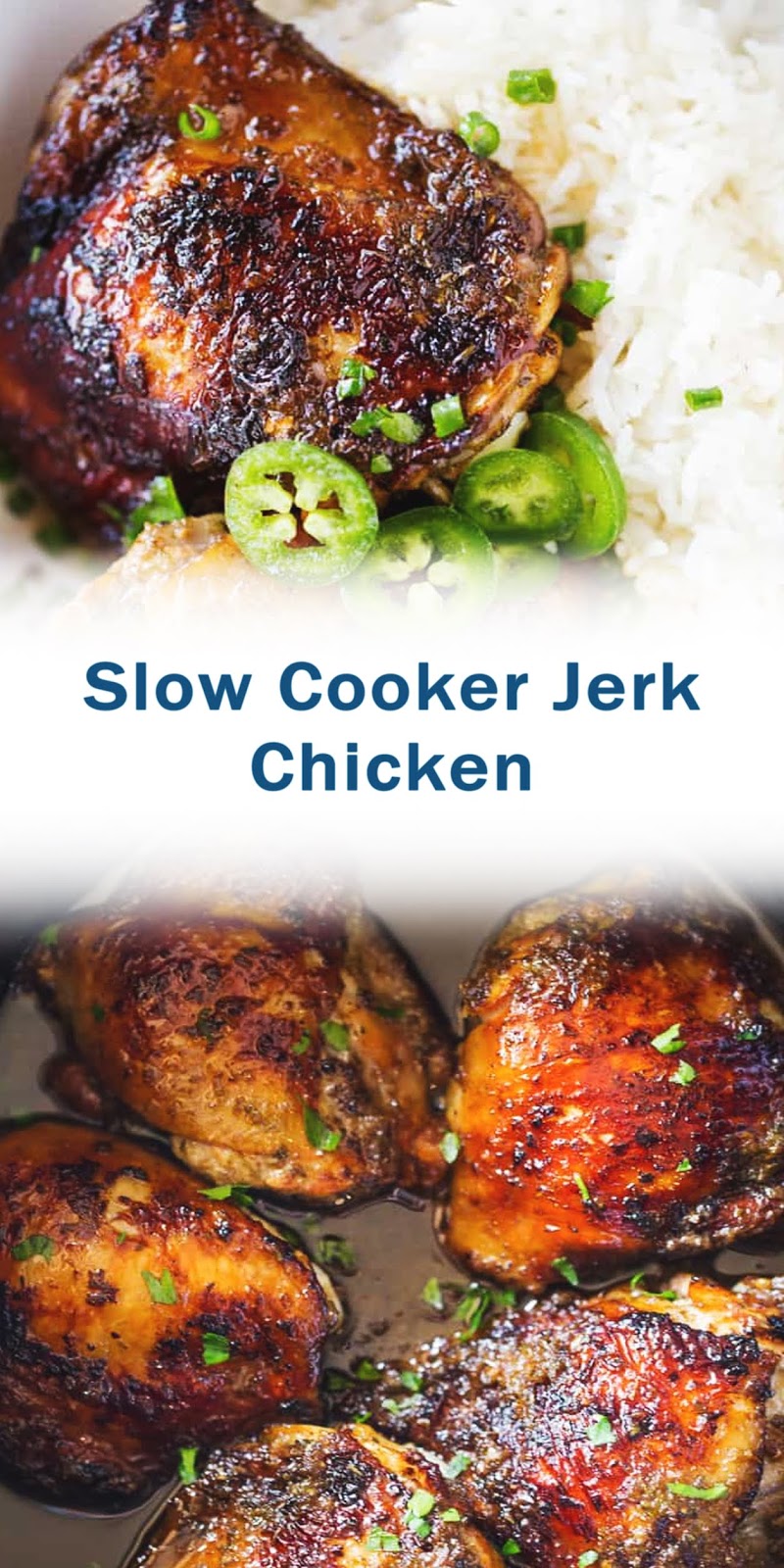 Slow Cooker Jerk Chicken