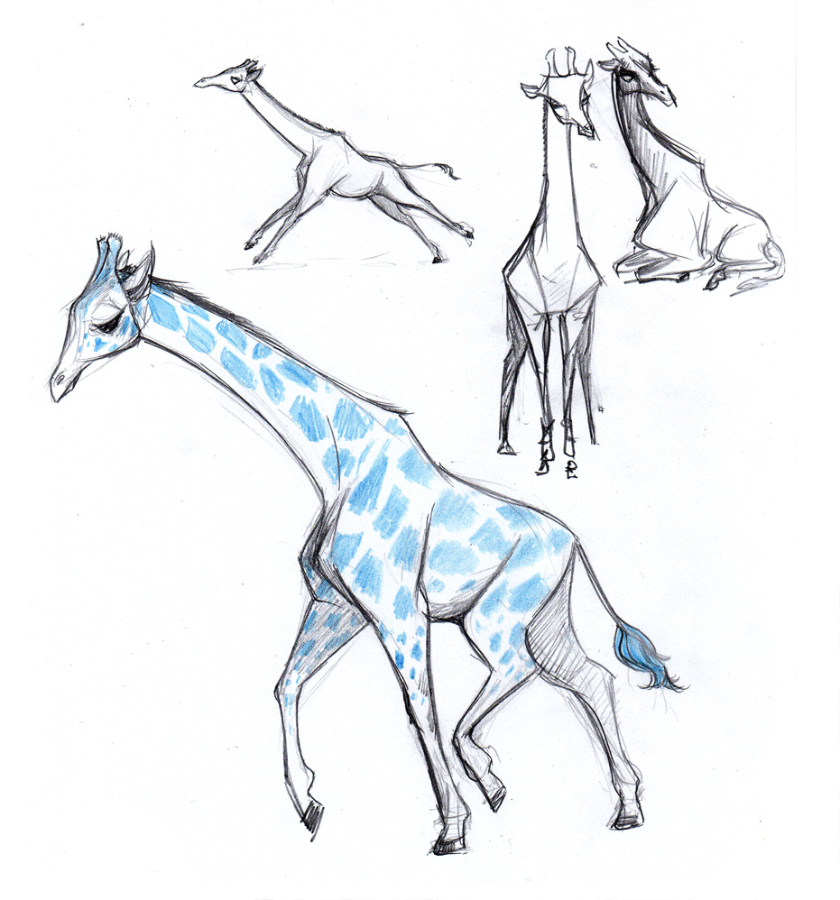 Art by Lindsey: Giraffes