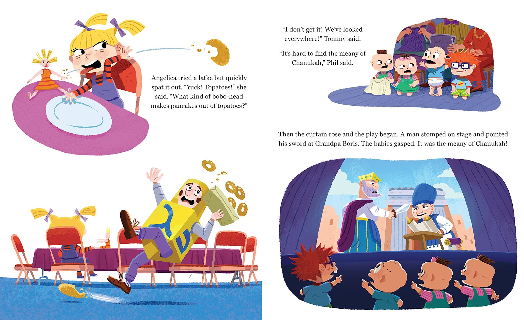 NickALive! Quirk Books to Release 'A Rugrats Chanukah The Classic