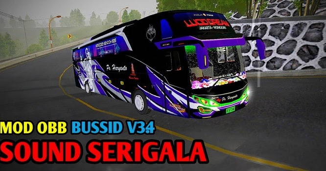 Download MOD OBB Sound Serigala BUSSID V3.4 Graphic HD