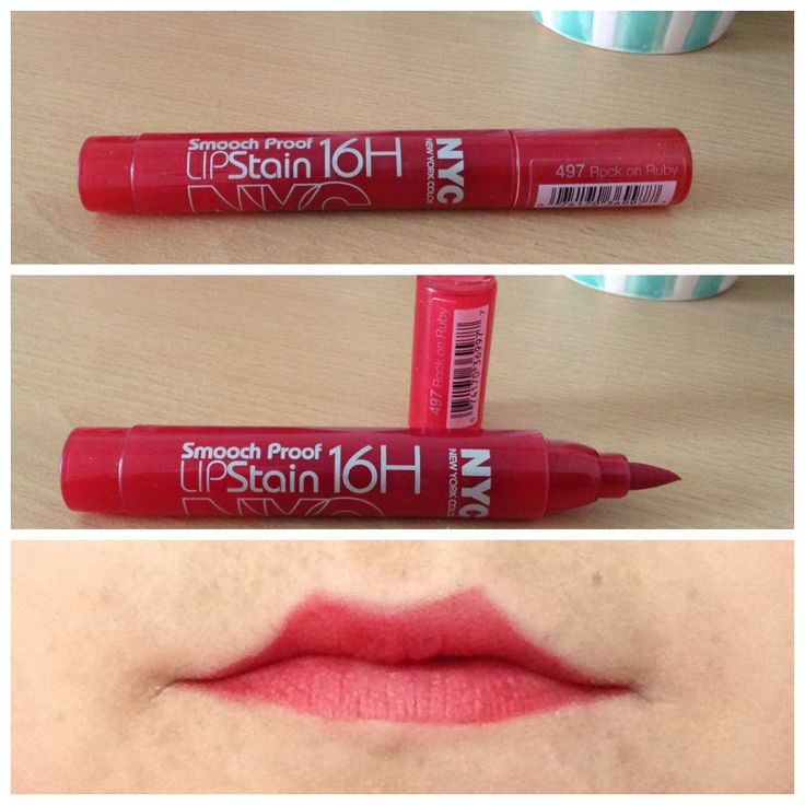 Peace Love and Make Up NYC lip stains