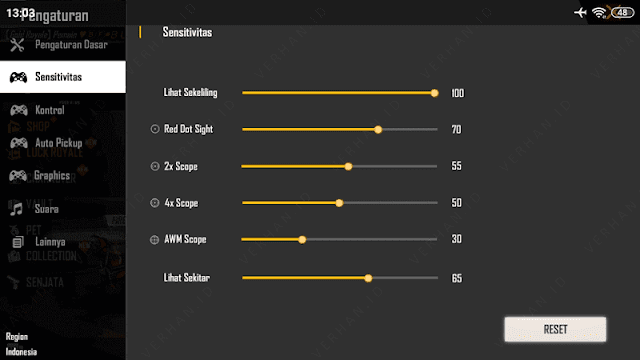 sensitivitas ff auto headshot hp xiaomi sensitivitas ff auto headshot hp xiaomi
