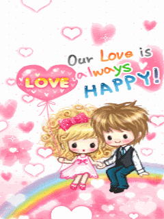 Ảnh động đẹp tình yêu dễ thương cho cặp đôi yêu nhau