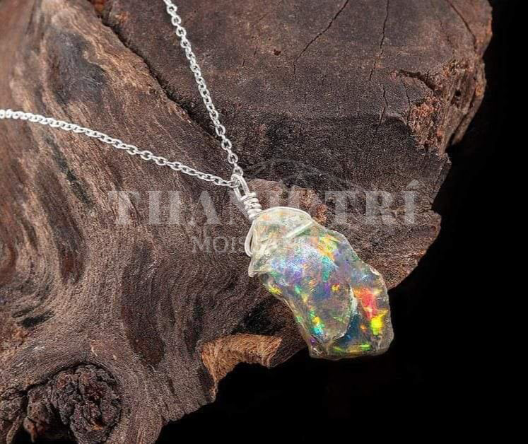 Dây chuyền đá Opal