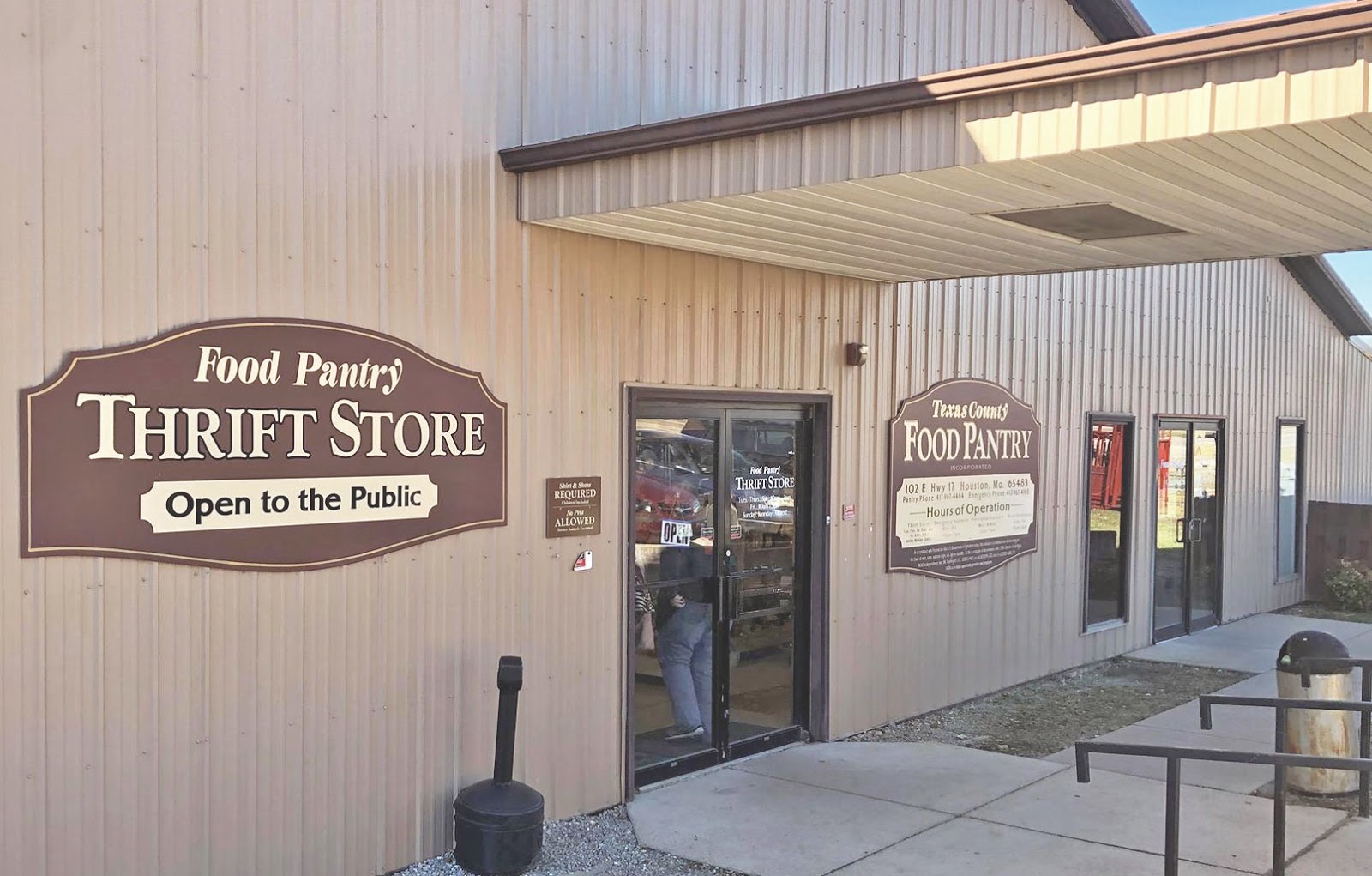 Texas County Food Pantry Remodels