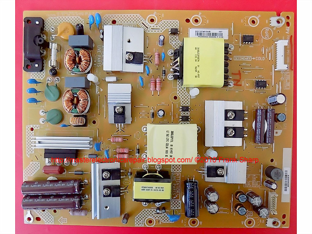 Master Electronics Repair !: REPAIRING / SERVICING TV PHILIPS 43PUT6101