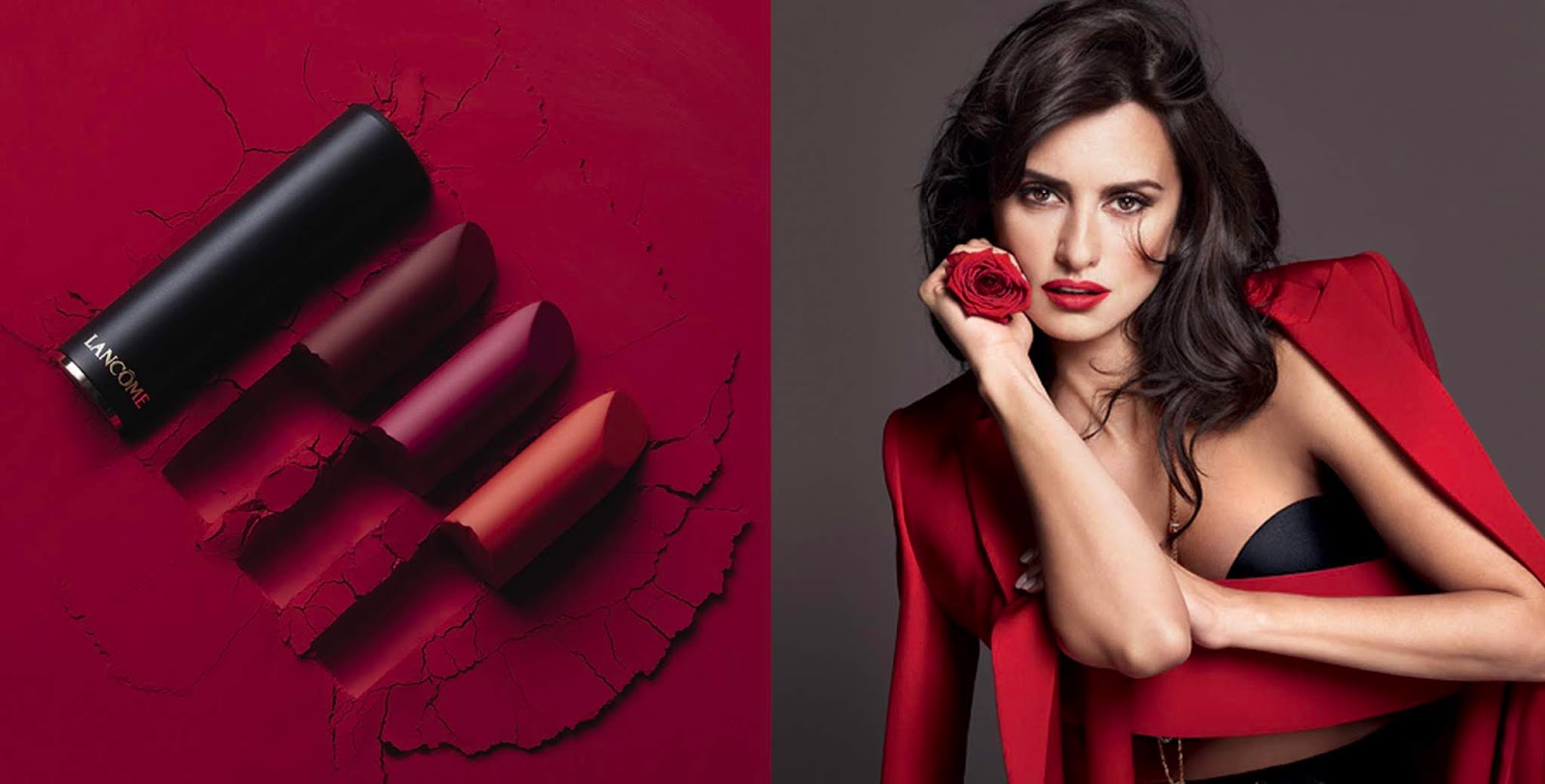Lancôme, absolu rouge , absolu rouge drama matte , Lancôme France ,