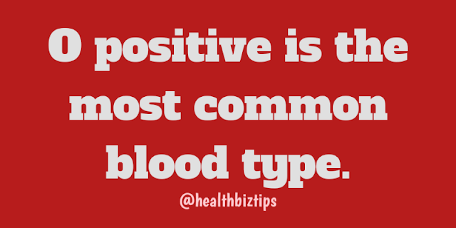 O positive is the most common blood type.