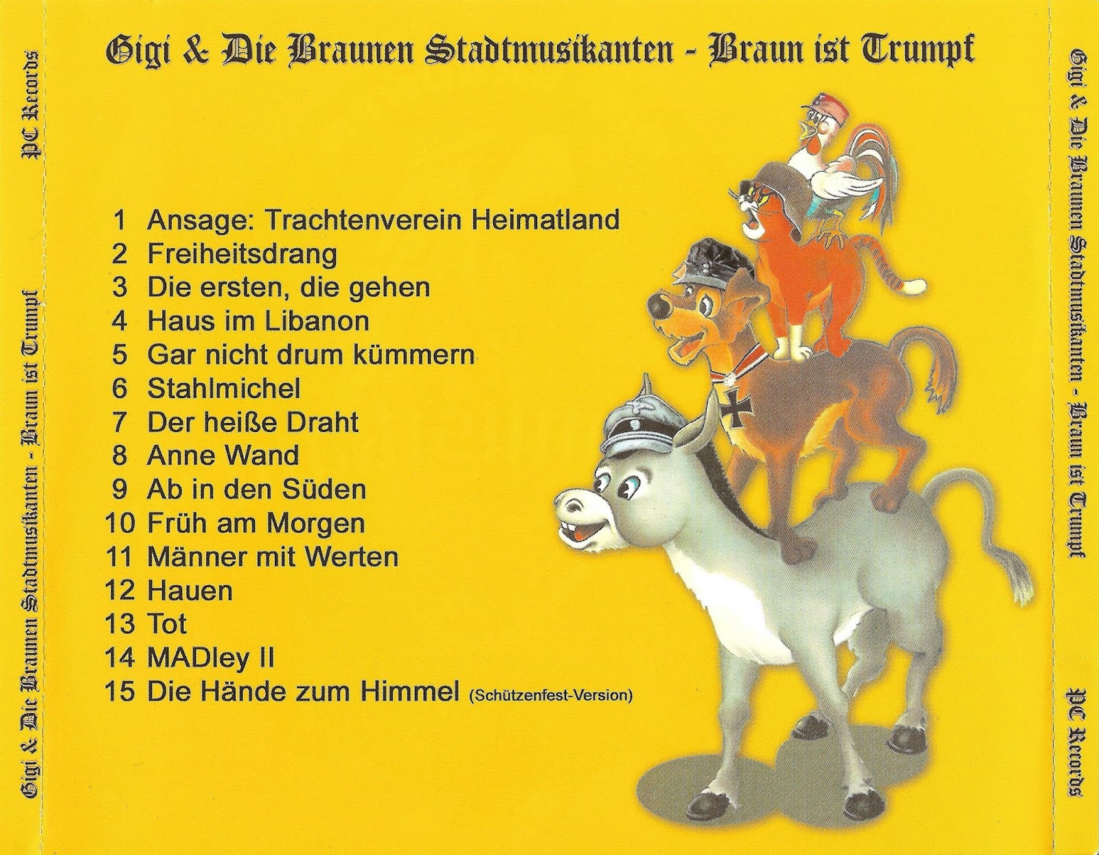 Gigi & Die Braunen Stadtmusikanten Die Ersten Die Gehen