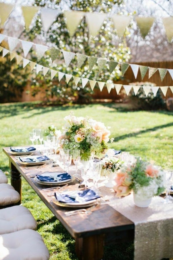 Fantastic decoration ideas for a garden party!