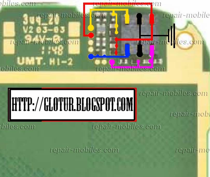 How to Repair Nokia Asha 203, Asha 202 Glotur
