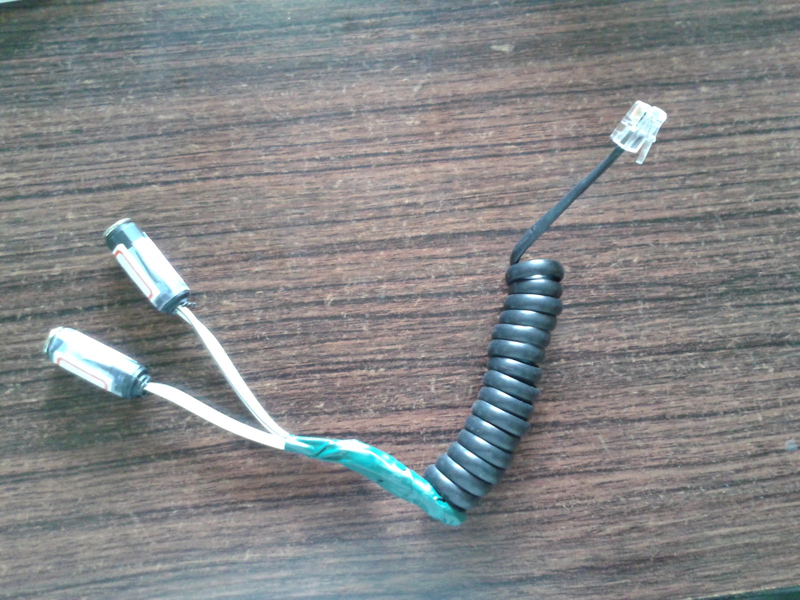 Connecting my Philips PC headset to my Landline Phone