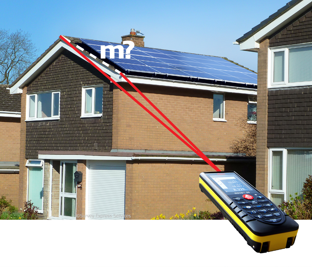 Survey Express Services Roof Measuring with the Leica DISTO D8